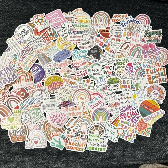 Other - Social Worker Stickers (Set of 35)
